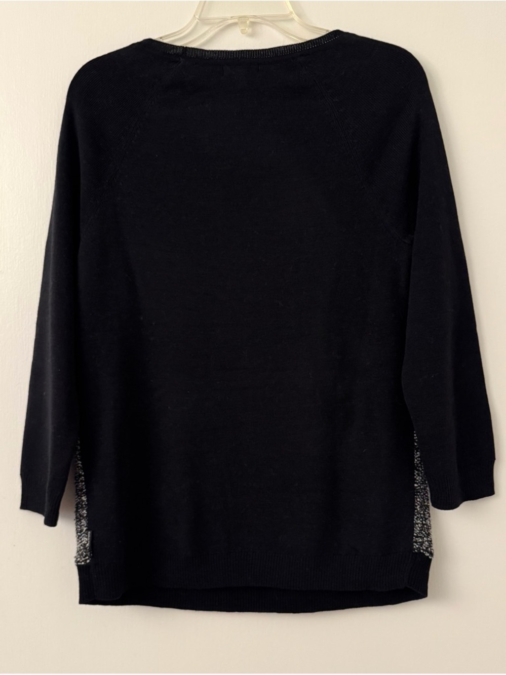 NWT Calvin Klein Jeans black and white knit sweater Size M - Picture 2 of 11